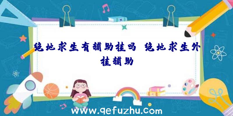 绝地求生有辅助挂吗、绝地求生外挂辅助
