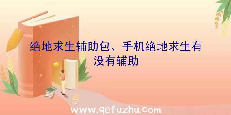 绝地求生辅助包、手机绝地求生有没有辅助