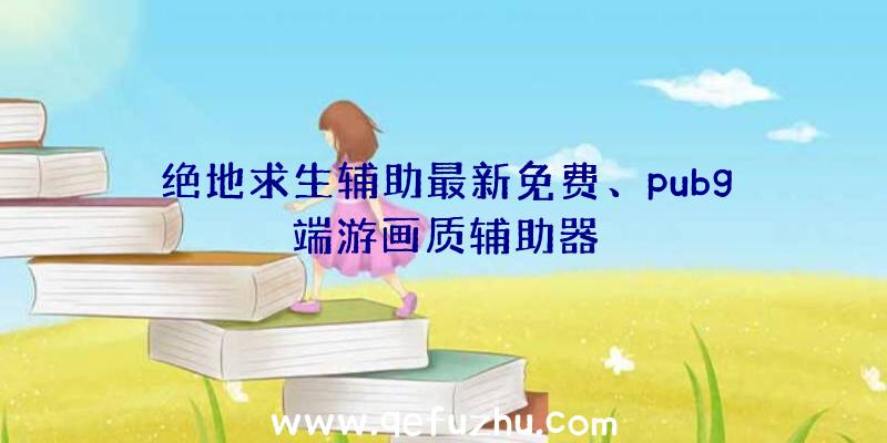 绝地求生辅助最新免费、pubg端游画质辅助器