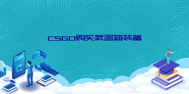 CSGO购买武器箱装备