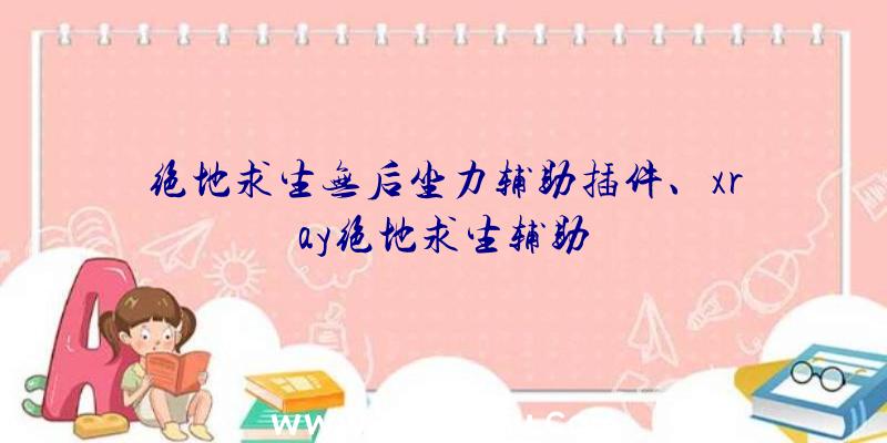 绝地求生无后坐力辅助插件、xray绝地求生辅助