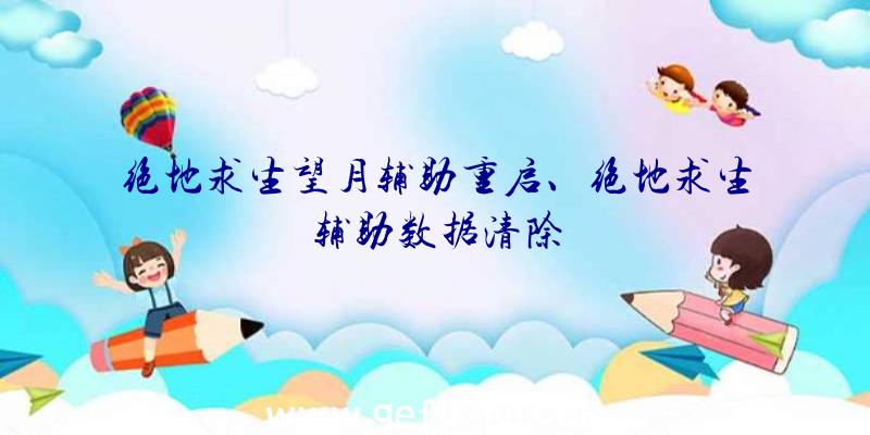 绝地求生望月辅助重启、绝地求生辅助数据清除