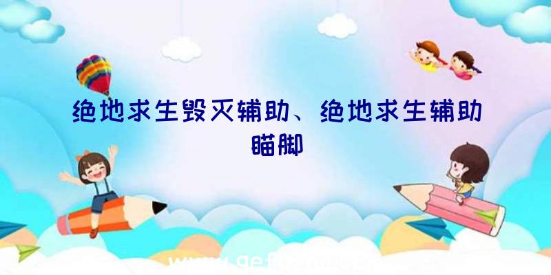 绝地求生毁灭辅助、绝地求生辅助瞄脚