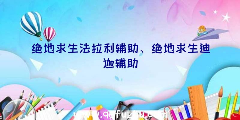 绝地求生法拉利辅助、绝地求生迪迦辅助