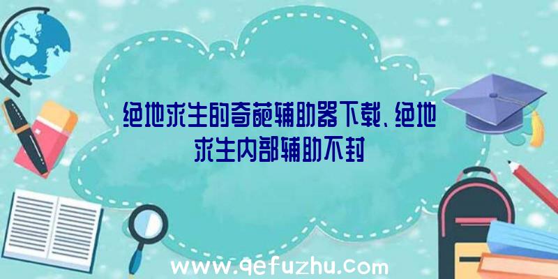 绝地求生的奇葩辅助器下载、绝地求生内部辅助不封
