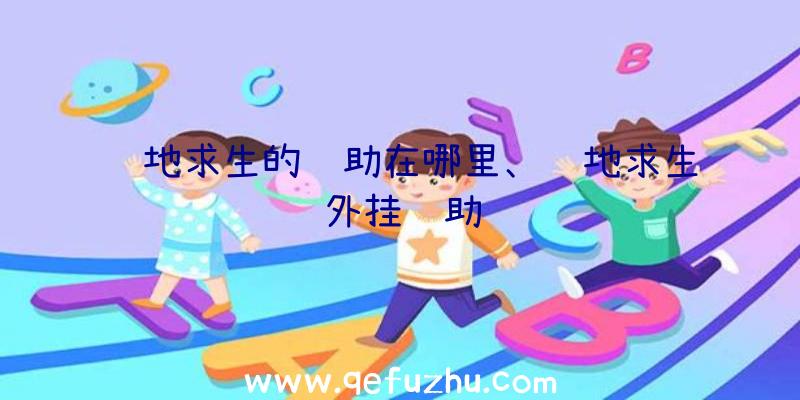绝地求生的辅助在哪里、绝地求生外挂辅助