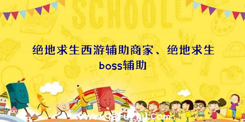 绝地求生西游辅助商家、绝地求生boss辅助