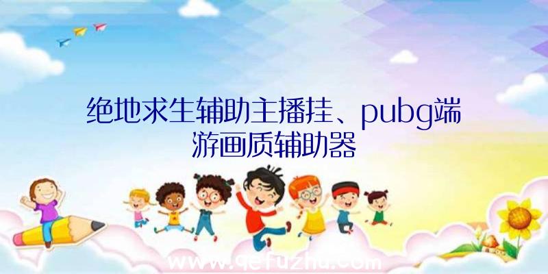 绝地求生辅助主播挂、pubg端游画质辅助器