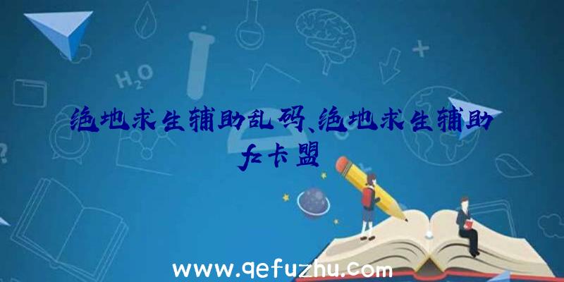 绝地求生辅助乱码、绝地求生辅助fz卡盟