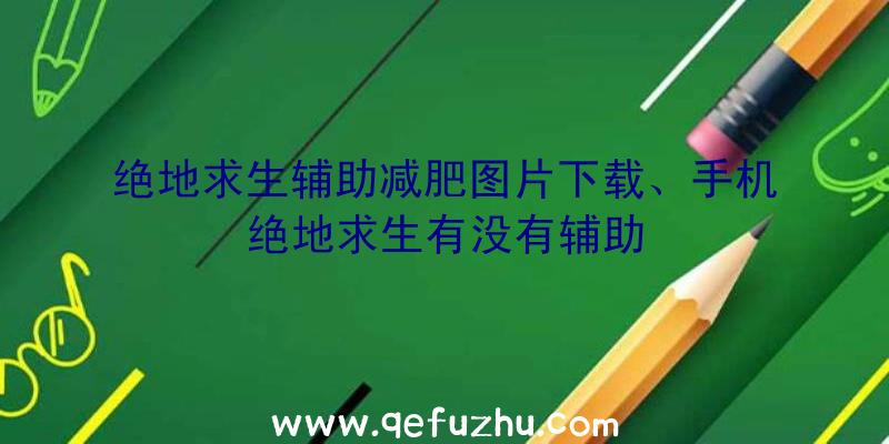绝地求生辅助减肥图片下载、手机绝地求生有没有辅助