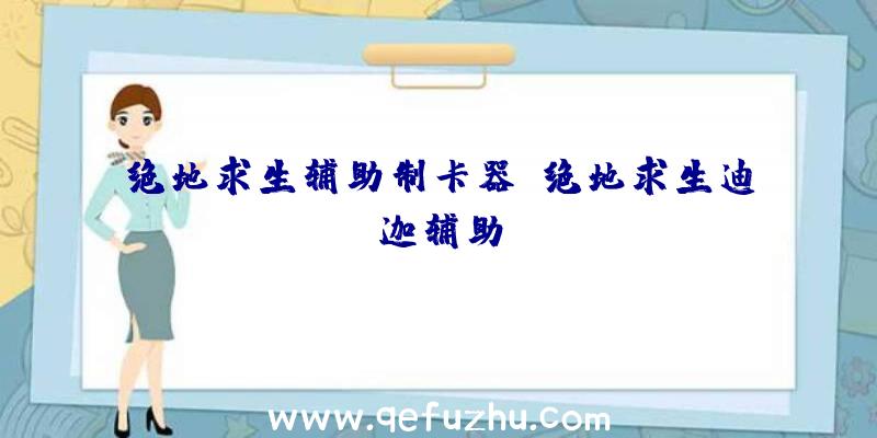 绝地求生辅助制卡器、绝地求生迪迦辅助