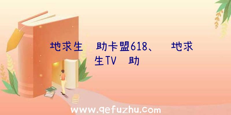 绝地求生辅助卡盟618、绝地求生TV辅助