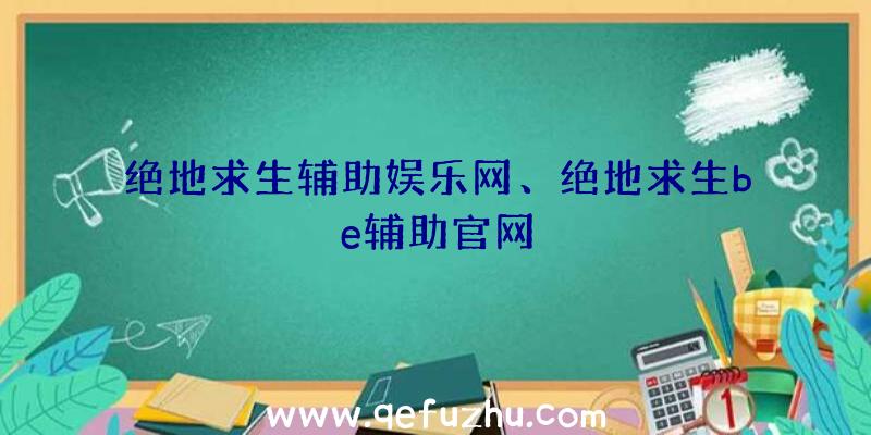 绝地求生辅助娱乐网、绝地求生be辅助官网