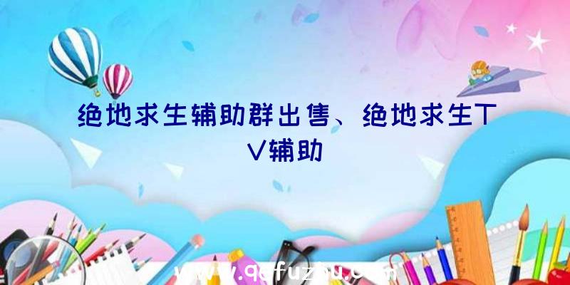 绝地求生辅助群出售、绝地求生TV辅助