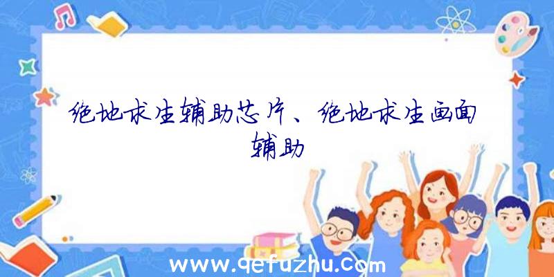 绝地求生辅助芯片、绝地求生画面辅助