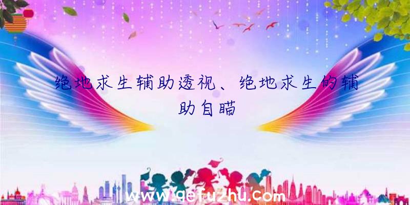 绝地求生辅助透视、绝地求生的辅助自瞄