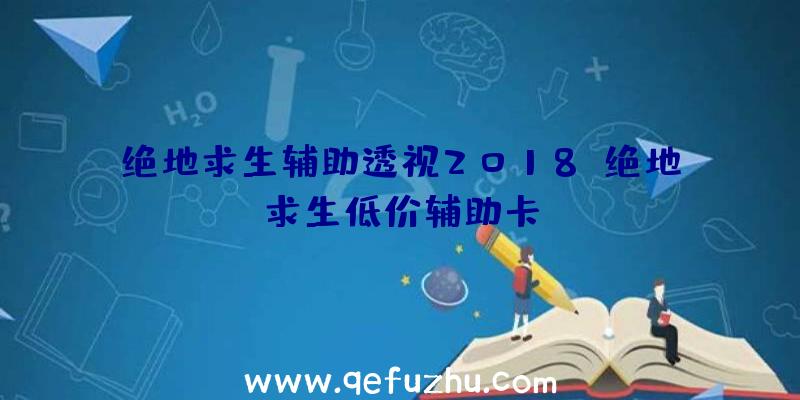 绝地求生辅助透视2018、绝地求生低价辅助卡