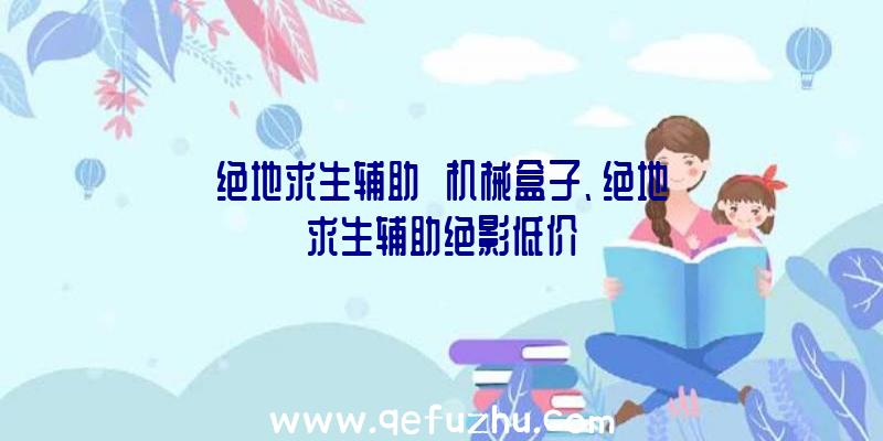 绝地求生辅助