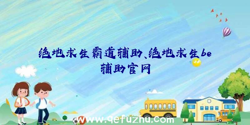 绝地求生霸道辅助、绝地求生be辅助官网