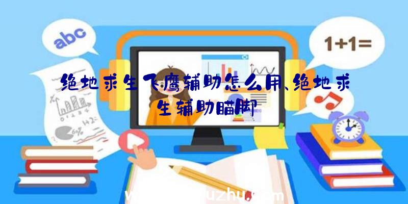 绝地求生飞鹰辅助怎么用、绝地求生辅助瞄脚