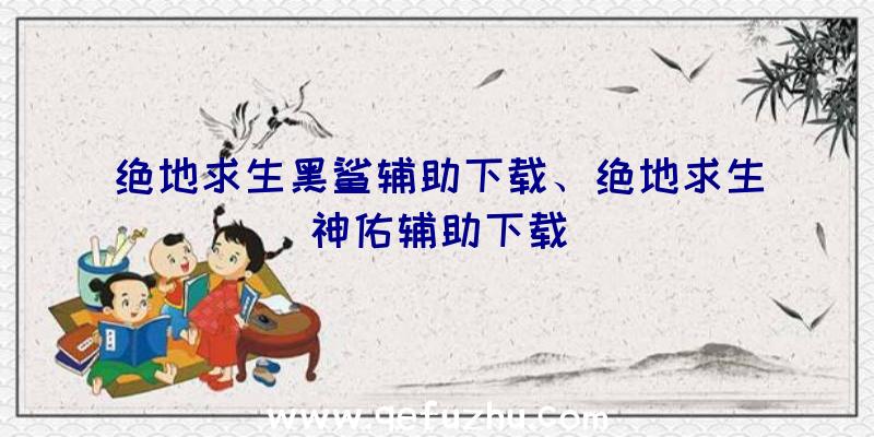 绝地求生黑鲨辅助下载、绝地求生神佑辅助下载