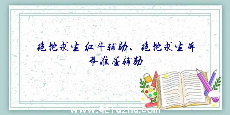 绝地求生+红牛辅助、绝地求生屏幕准星辅助