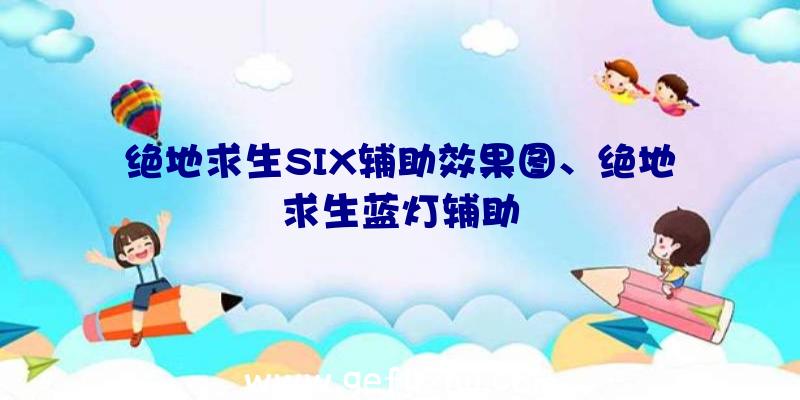 绝地求生SIX辅助效果图、绝地求生蓝灯辅助