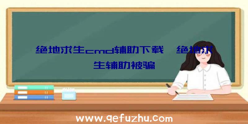 绝地求生cmd辅助下载、绝地求生辅助被骗