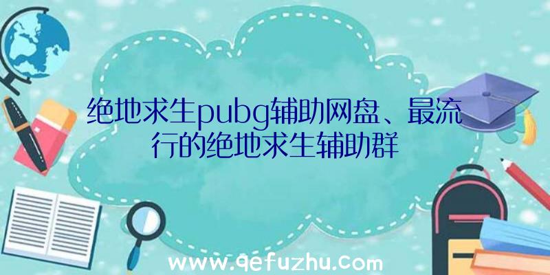 绝地求生pubg辅助网盘、最流行的绝地求生辅助群
