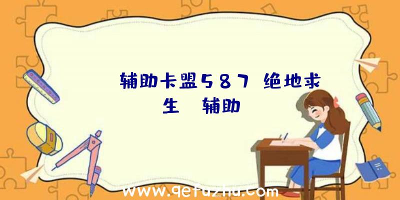 pubg辅助卡盟587、绝地求生TV辅助