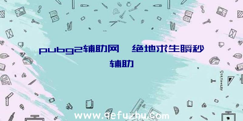 pubg2辅助网、绝地求生瞬秒辅助
