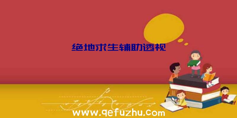 绝地求生辅助透视